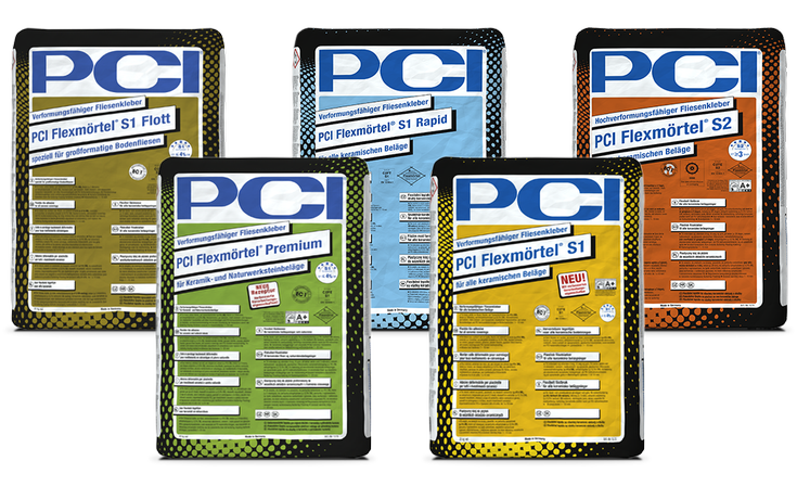 PCI Flexmörtel-Linie