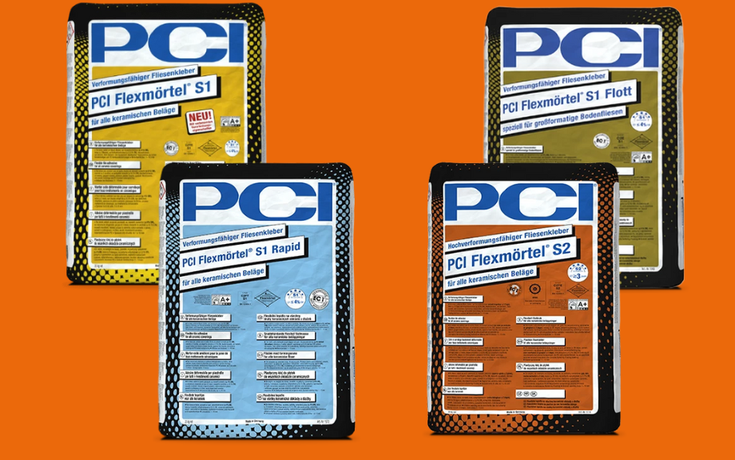 PCI Flexmörtel-Linie