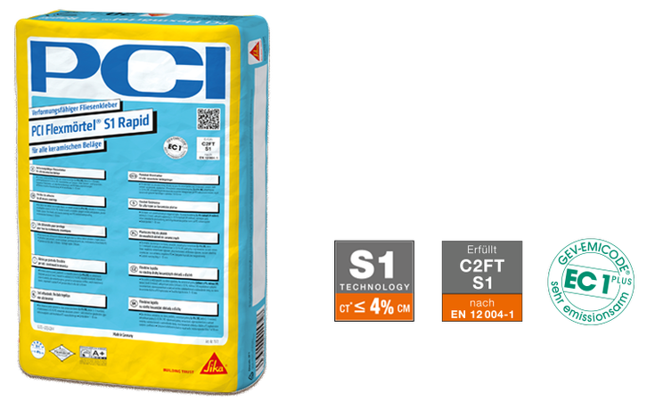 PCI Flexmörtel S1 Rapid